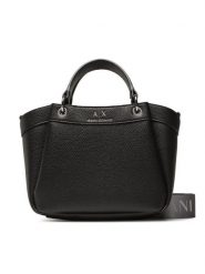Armani Exchange Torebka 942927 CC783 00020 Czarny. Czarne torebki klasyczne damskie Armani Exchange, bez wzorów, ze skóry, bez dodatków. Za 649.99 zł.