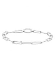 Tamaris Bransoletka z elementami ozdobnymi rozmiar: onesize. Szare bransoletki damskie Tamaris, ze stali. Za 73.99 zł.