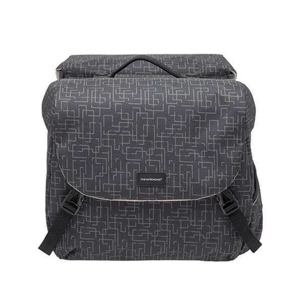 Plecak Mondi Joy Double Racktime, czarny. Czarne plecaki męskie NEW LOOXS, bez wzorów, z materiału. Za 489.90 zł.