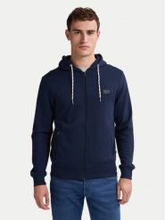 Petrol Industries Bluza M-1050-SWH314 Granatowy Regular Fit. Niebieskie bluzy bez kaptura męskie Petrol Industries, m, z syntetyku. Za 169.99 zł.