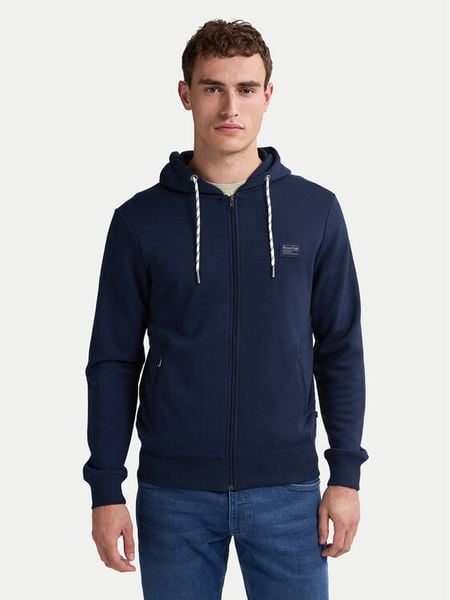 Petrol Industries Bluza M-1050-SWH314 Granatowy Regular Fit. Niebieskie bluzy bez kaptura męskie Petrol Industries, m, z syntetyku. Za 129.99 zł.