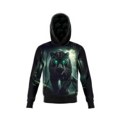 Bluza kangurka sportowa z kapturem unisex wygodna FA CZARNA PANTERA. Czarne bluzy sportowe damskie JUST HERO, l, bez wzorów, z dzianiny, bez ramiączek, z kapturem. Za 179.00 zł.