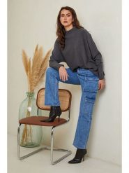 Joséfine Sweter "Izsak" w kolorze szarym rozmiar: L. Szare golfy damskie Joséfine, l, z kaszmiru, bez kołnierzyka. Za 152.99 zł.