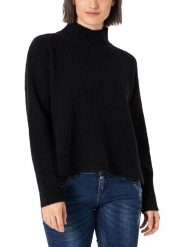 Timezone Sweter w kolorze czarnym rozmiar: XXL. Czarne golfy damskie Timezone, s, bez wzorów, z materiału, bez ramiączek. Za 79.03 zł.