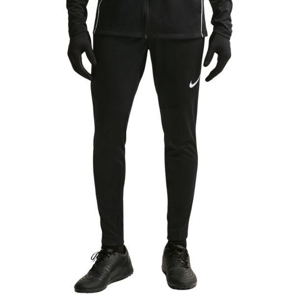 Spodnie męskie Nike Dri-Fit Park 26 Pant Kp. Czarne spodnie materiałowe męskie Nike, bez wzorów, z poliesteru, sportowe. Za 108.99 zł.