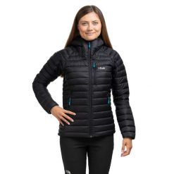 Kurtka Trekkingowa Rab Microlight Alpine Women. Czarne kurtki męskie RAB, s, bez wzorów, sportowe, bez kaptura. Za 769.99 zł.