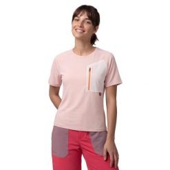 Damska techniczna koszulka trekkingowa Siroko Waterton-W Pink. Czerwone t-shirty damskie SIROKO, uniwersalny, bez wzorów, z materiału, bez kołnierzyka. Za 211.00 zł.
