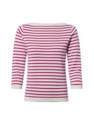 Brookshire Sweter z dzianiny Kobiety Bawełna wyrazisty róż, L. Czerwone swetry klasyczne damskie brookshire, l, z bawełny, bez kołnierzyka. Za 89.95 zł.