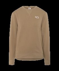 Bluza damska Kari Traa. Brązowe bluzy z kapturem damskie Kari Traa, l, z bawełny. Za 310.55 zł.