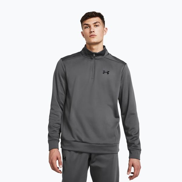 Bluza Under Armour Armour Fleece 1/4 Zip. Szare bluzy bez kaptura męskie Under Armour. Za 129.99 zł.