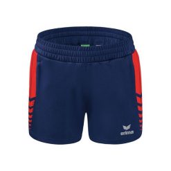 Szorty damskie Erima Worker Six Wings. Czerwone szorty damskie Erima, bez wzorów, sportowe. Za 152.00 zł.