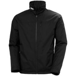 Kurtka pośrednia Helly Hansen Crew 2. Czarne kurtki męskie Helly Hansen, xl, bez wzorów, z materiału, klasyczne, bez kaptura. Za 786.35 zł.