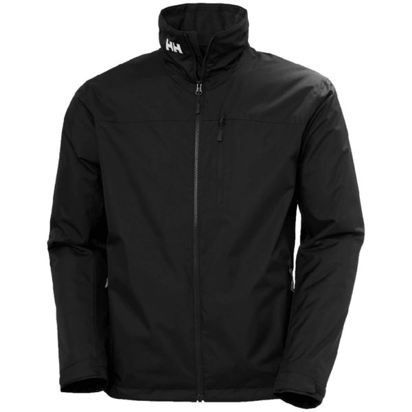 Kurtka pośrednia Helly Hansen Crew 2. Czarne kurtki męskie Helly Hansen, m, bez wzorów, z materiału, klasyczne, bez kaptura. Za 740.50 zł.