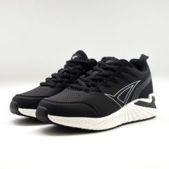 Buty sportowe GLOBO czarne białe. Białe buty sportowe na co dzień damskie Legea, bez wzorów, z gumy, na fitness i siłownię. Za 132.00 zł.