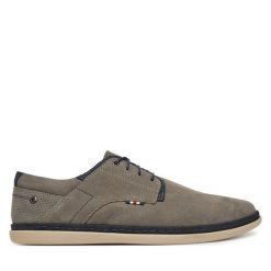 Półbuty Lasocki. Szare półbuty męskie Lasocki, bez zapięcia. Za 229.99 zł.