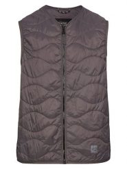 Camel Active Kamizelka pikowana w kolorze szarym rozmiar: 50. Szare kamizelki męskie Camel Active. Za 130.99 zł.