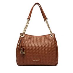 Torebka Valentino. Brązowe torebki klasyczne damskie Valentino, bez wzorów, bez dodatków. Za 819.99 zł.