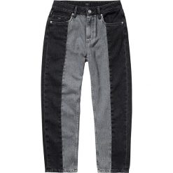 Dżinsy "Patchy Monotone" - Relaxed fit - w kolorze czarno-szarym. Czarne jeansy damskie Denim Special. W wyprzedaży za 165.95 zł.