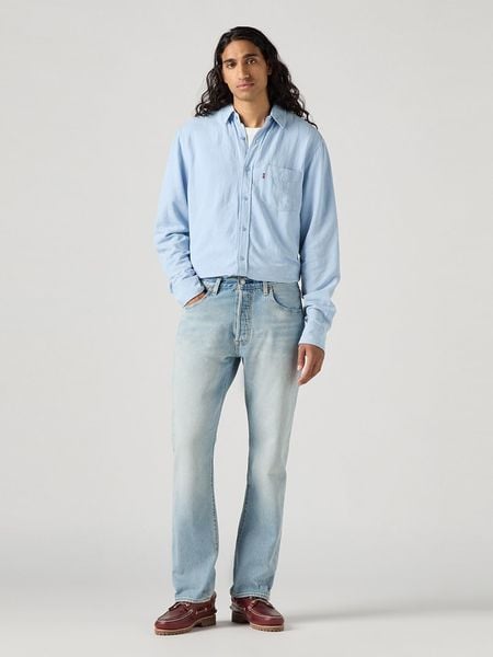 Levi's Dżinsy "501 '93" - Regular fit - w kolorze błękitnym rozmiar: W30/L32. Niebieskie jeansy męskie Levi's. Za 184.02 zł.