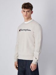 Champion Bluza w kolorze kremowym rozmiar: XXL. Brązowe bluzy bez kaptura męskie CHAMPION, xxl. Za 109.52 zł.