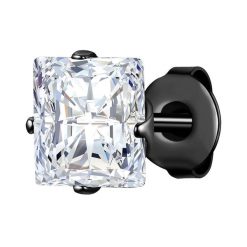 True Rebels Kolczyki Stal nierdzewna Czarny Biżuteria męska 1 ct Męskie. Czarna biżuteria dla mężczyzn True Rebels, z cyrkonią, ze stali. Za 110.49 zł.