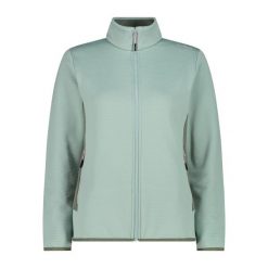 Lekka polarowa bluza damska CMP. Niebieskie bluzy bez kaptura damskie CMP, z polaru. Za 347.00 zł.