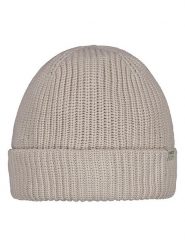 Barts Czapka "Luik" w kolorze beżowym rozmiar: onesize. Brązowe czapki zimowe damskie Barts, prążkowane. Za 107.46 zł.