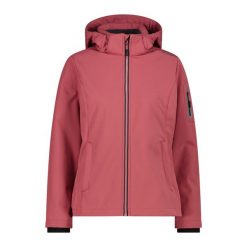 Kurtka Softshell CMP dla kobiet z kapturem. Białe kurtki softshell damskie CMP, bez wzorów, z elastanu, z kapturem. Za 348.83 zł.