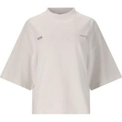 T-shirt damski SOS Iraya. Białe t-shirty damskie SOS, bez wzorów, bez kołnierzyka. Za 243.00 zł.