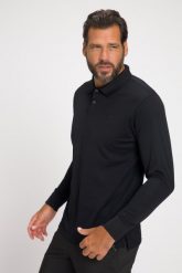 Męska Koszulka polo golf długi rękaw QuickDry. Niebieskie koszulki polo męskie JAY-PI, m, bez wzorów, z dżerseju, bez ramiączek. Za 239.99 zł.