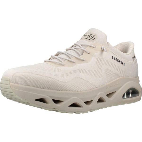 Buty SKECHERS UNO GLIDE STEP AIR Beżowy. Brązowe buty fitness męskie Skechers, z tkaniny, bez zapięcia, trekkingowe, Skechers Sport. Za 449.99 zł.