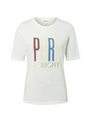 S.Oliver Koszulka Kobiety Bawełna biały, 40. Białe t-shirty damskie S.Oliver, s, bez wzorów, z bawełny, bez kołnierzyka. Za 59.95 zł.