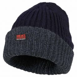 Męska czapka termoaktywna Heat Keeper granatowy. Niebieskie czapki męskie HEAT KEEPER, na zimę, bez wzorów, sportowe. Za 125.99 zł.