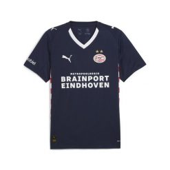 Męska koszulka wyjazdowa PSV Eindhoven 25/26 PUMA. Białe t-shirty sportowe męskie Puma, m, bez ramiączek, do biegania. Za 429.00 zł.