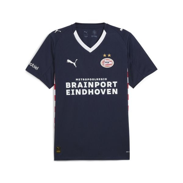 Męska koszulka wyjazdowa PSV Eindhoven 25/26 PUMA. Białe t-shirty sportowe męskie Puma, m, bez ramiączek, do biegania. Za 429.00 zł.