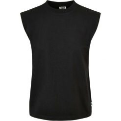 Wyściełane ramiona tank top dla kobiet Urban Classics GT. Czarne topy damskie Urban Classics, bez wzorów, bez kołnierzyka. Za 152.50 zł.