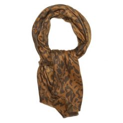 Szal Acccessories. Brązowe szaliki i kominy damskie ACCCESSORIES, bez wzorów. Za 39.99 zł.