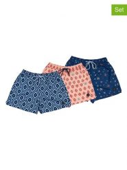 The Time of Bocha Szorty kąpielowe (3 pary) w kolorze granatowo-beżowym rozmiar: M. Brązowe szorty sportowe męskie The Time of Bocha, m, z materiału, outdoorowe. Za 173.99 zł.