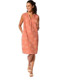 WITT WEIDEN Sukienka w kolorze pomarańczowym rozmiar: 48. Pomarańczowe sukienki damskie WITT WEIDEN, na co dzień, bez wzorów, z bawełny, bez kołnierzyka, bez ramiączek, midi, proste. Za 69.99 zł.