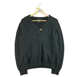 Second life - Damski czarny sweter - Stan dobry. Czarne golfy damskie Ralph Lauren, bez wzorów, bez ramiączek. Za 114.17 zł.