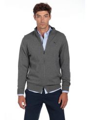 The Time of Bocha Kardigan w kolorze szarym rozmiar: S. Szare kardigany męskie The Time of Bocha, s, bez wzorów, z bawełny, bez kołnierzyka. Za 197.95 zł.