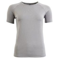 Damska koszulka do jazdy konnej BR Equitation CLX. Szare t-shirty damskie BR, bez wzorów, bez kołnierzyka. Za 279.00 zł.