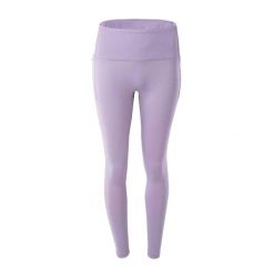 Legginsy Damskie Lemini. Fioletowe legginsy sportowe damskie IQ, l, bez wzorów, z elastanu, z podwyższonym stanem, na fitness i siłownię. Za 226.76 zł.