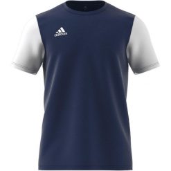 Koszulka piłkarska męska adidas Estro 19 Jersey. Białe t-shirty sportowe męskie Adidas, m, z jersey, bez ramiączek, do piłki nożnej. Za 42.99 zł.