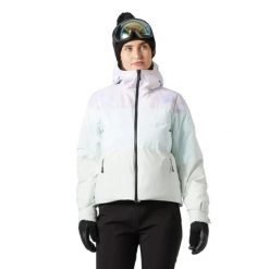 Damska kurtka narciarska Helly Hansen Nora. Białe kurtki damskie Helly Hansen, m, bez wzorów, z poliesteru, bez kaptura, narciarskie, primaloft. Za 1,014.75 zł.