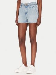 Gaudi Szorty jeansowe 511BD26020 Niebieski Regular Fit. Niebieskie szorty damskie GAUDI, bez wzorów, z jeansu. Za 269.99 zł.