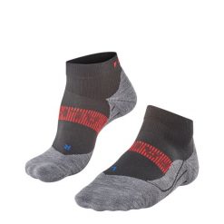 Krótkie skarpetki Falke RU4 Endurance Cool. Czarne skarpetki męskie Falke, bez wzorów, z elastanu. Za 137.00 zł.