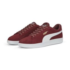 Buty do chodzenia męskie PUMA Smash 3.0. Białe buty sportowe na co dzień męskie Puma, z materiału, bez zapięcia, trekkingowe. Za 169.00 zł.