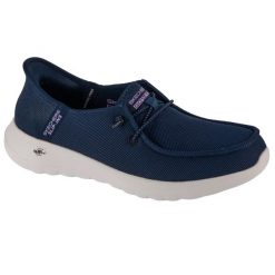 Buty sportowe Sneakersy damskie, Slip-Ins Go Walk Joy - Idalis. Czarne buty sportowe na co dzień damskie Skechers, bez wzorów, trekkingowe. Za 289.99 zł.