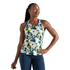 Tank Top Damski Płatek Bolt. Niebieskie topy damskie Dare 2b, xl, bez wzorów, bez ramiączek. Za 38.99 zł.